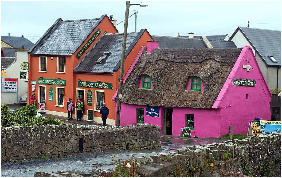 Doolin, County Clare (Ierland, sep.2012)