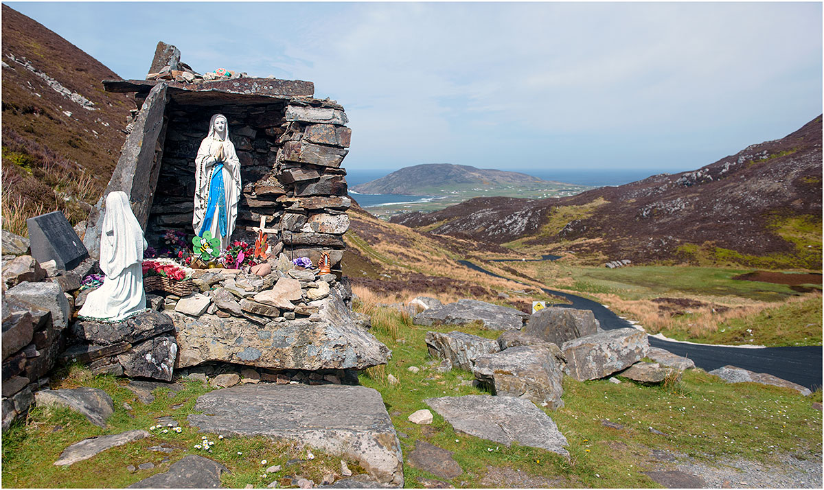 Top of Mamore Gap, Inishowen, County Donegal